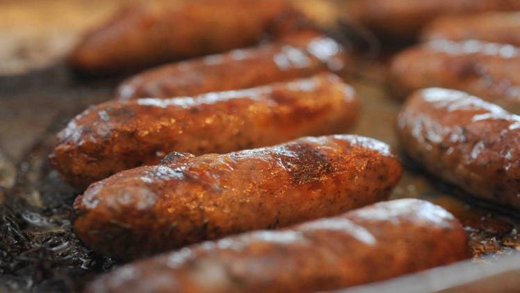 Sizzling Selection: The Top Smoked Sausages! Lincolnshire Sausages Sizzling Scaled